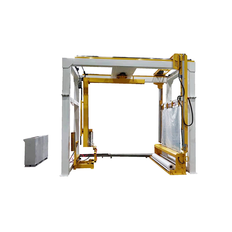 Cantilever Overhead Film Wrapping Packaging Machine