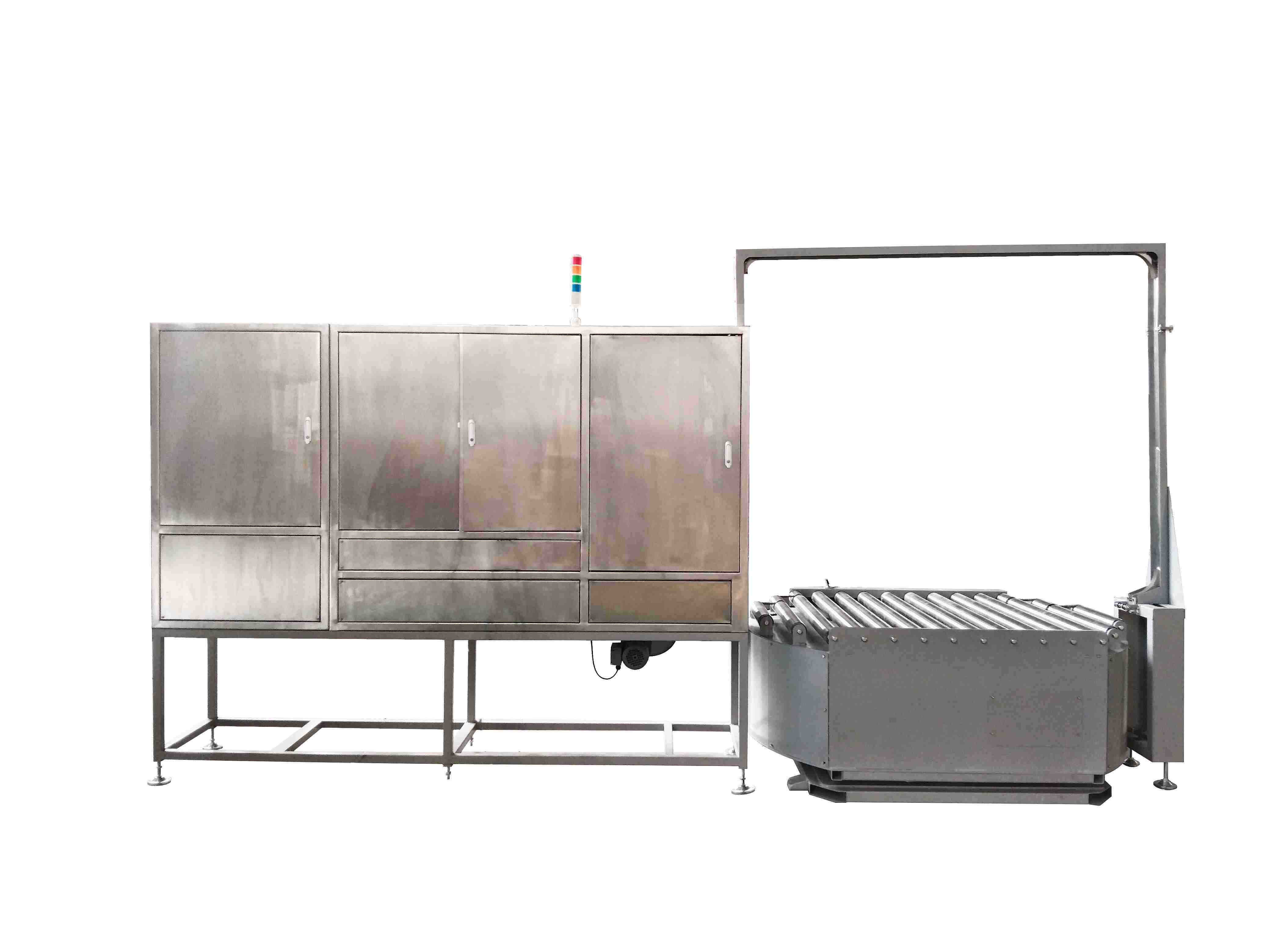 Stainless steel sword piercing baler